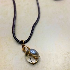 Wire wrapped stone